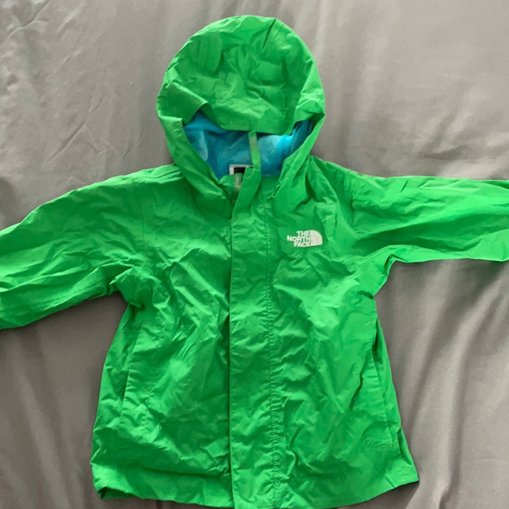 Kids North Face rain jacket